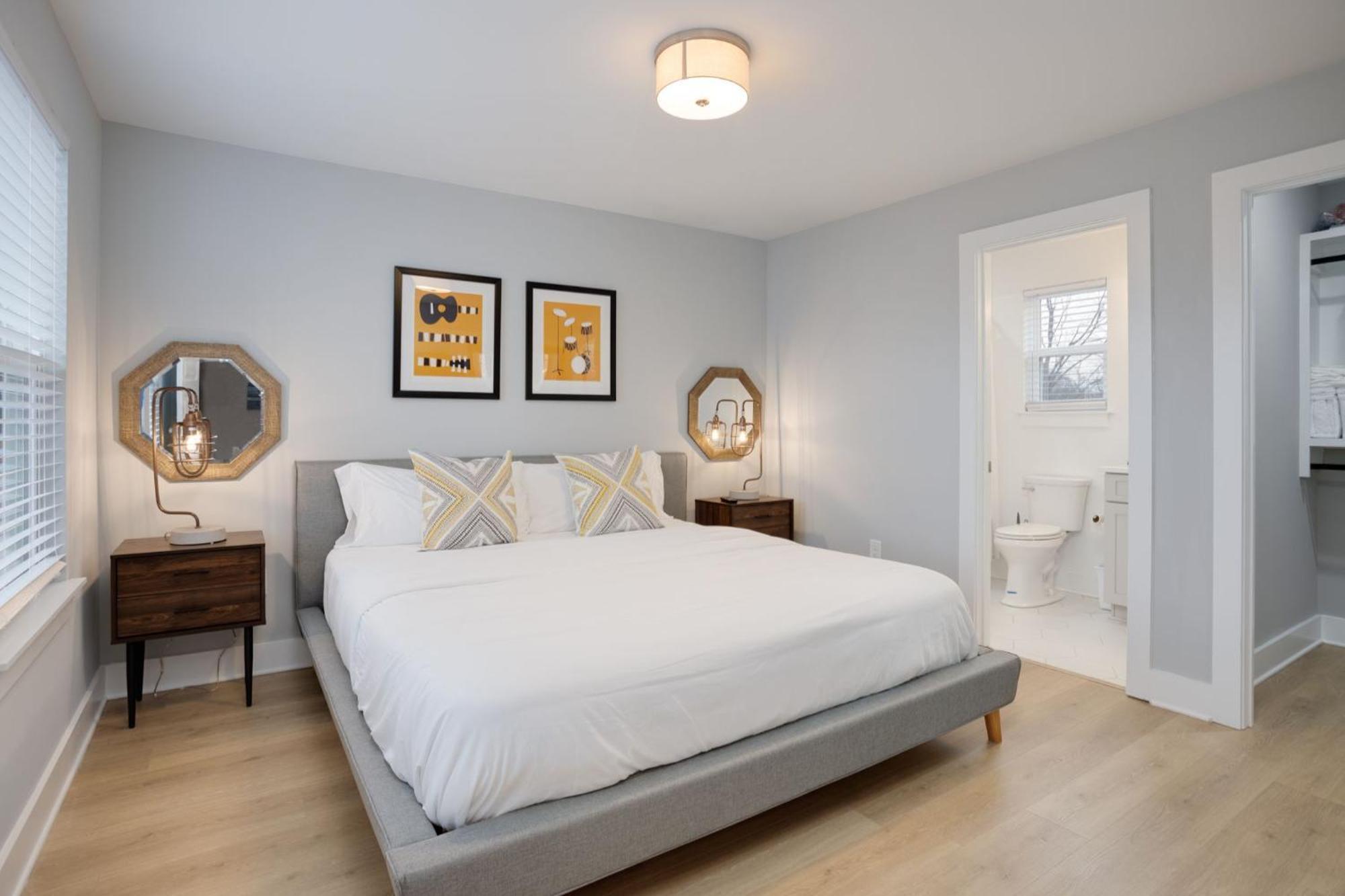 Modern Townhome, 10Min To Downtown! 8Min To Grand Ole Opry! Sleeps 8! Νάσβιλ Εξωτερικό φωτογραφία
